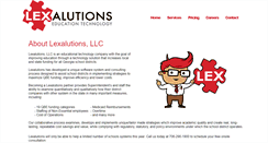Desktop Screenshot of lexalutions.com