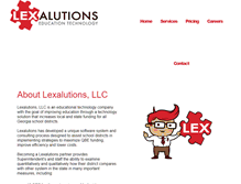Tablet Screenshot of lexalutions.com
